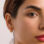 Bamboo Hoop Earrings - EzaVision - Earrings - Bamboo Hoop Earrings