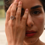 Silver Clover Ring - EzaVision - Ring - Silver Clover Ring