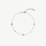 Silver Zeus Anklet - EzaVision - Anklet - Silver Zeus Anklet