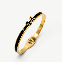 Black Thiny Acheron Bangle - EzaVision - Bracelets - Black Thiny Acheron Bangle - EzaVision