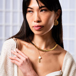 Chunky Snake Chain Necklace - EzaVision - Necklace - Chunky Snake Chain Necklace