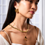 Chunky Snake Chain Necklace - EzaVision - Necklace - Chunky Snake Chain Necklace