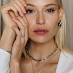 Silver Adrasteia Necklace - EzaVision - Necklace - Silver Adrasteia Necklace - EzaVision