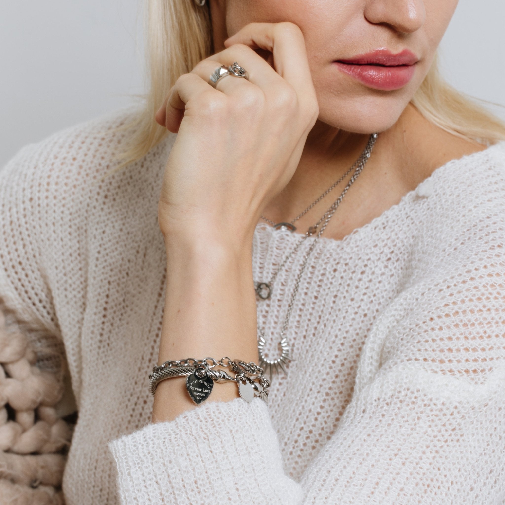 Silver Aphrodite Bracelet - EzaVision - Bracelets - Silver Aphrodite Bracelet - EzaVision