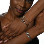 Silver Canum Bangle - EzaVision - Bracelets - Silver Canum Bangle - EzaVision