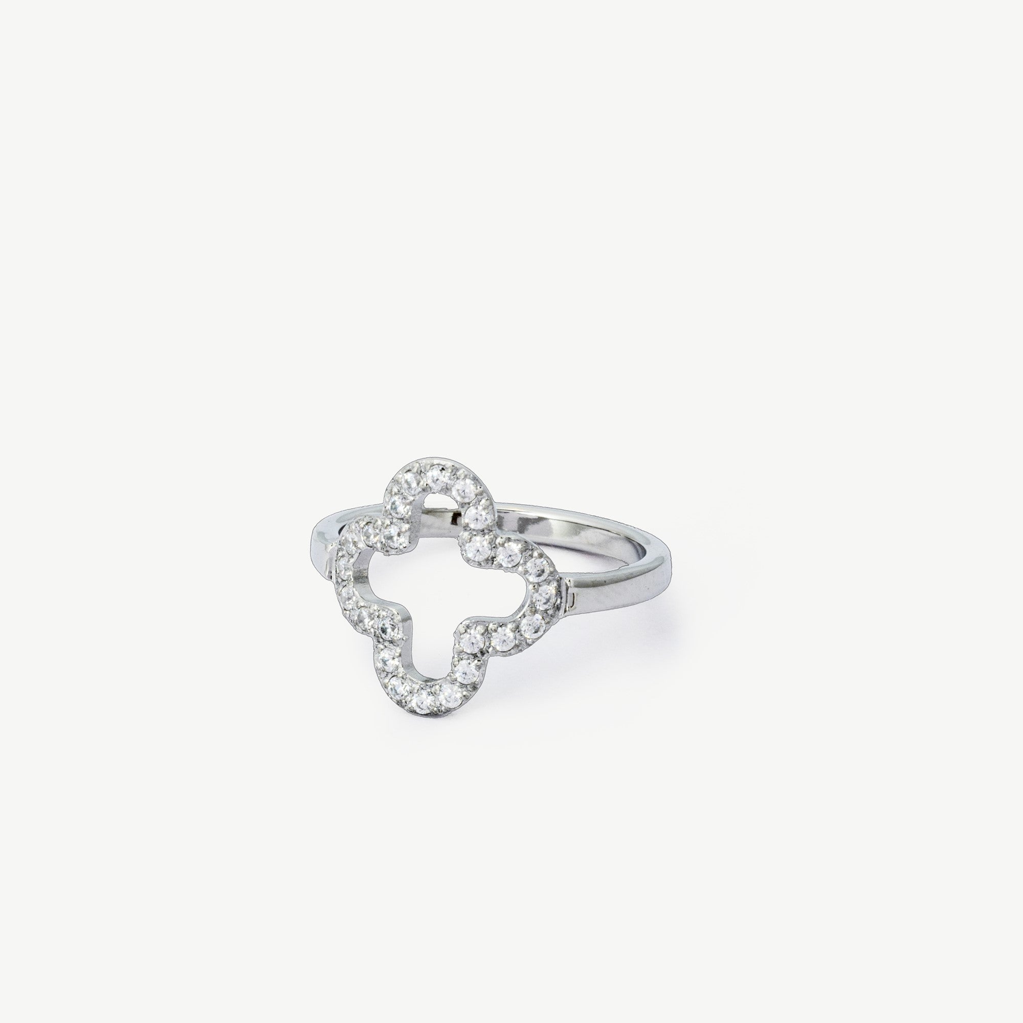 Silver Clover Ring - EzaVision - Ring - Silver Clover Ring - EzaVision