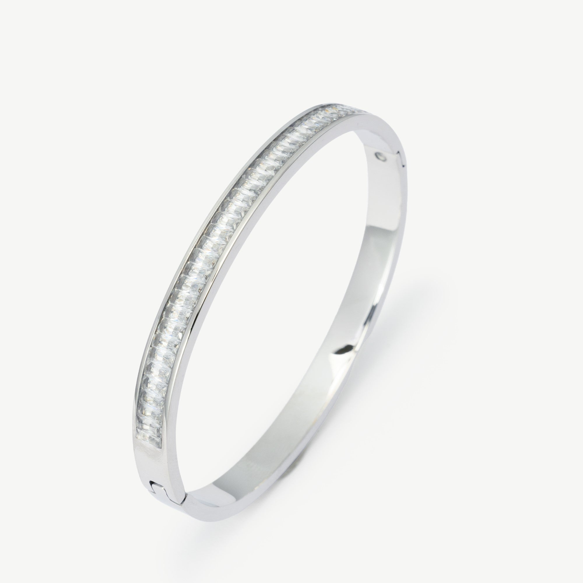 Silver Hebe Bangle - EzaVision - Bracelets - Silver Hebe Bangle - EzaVision