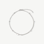 Silver Honolulu Anklet - EzaVision - -