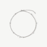 Silver Honolulu Anklet - EzaVision - -