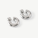 Silver Odin Earrings - EzaVision - Earrings -