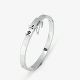 Silver Planet Bangle - EzaVision - Bracelets - Silver Planet Bangle - EzaVision