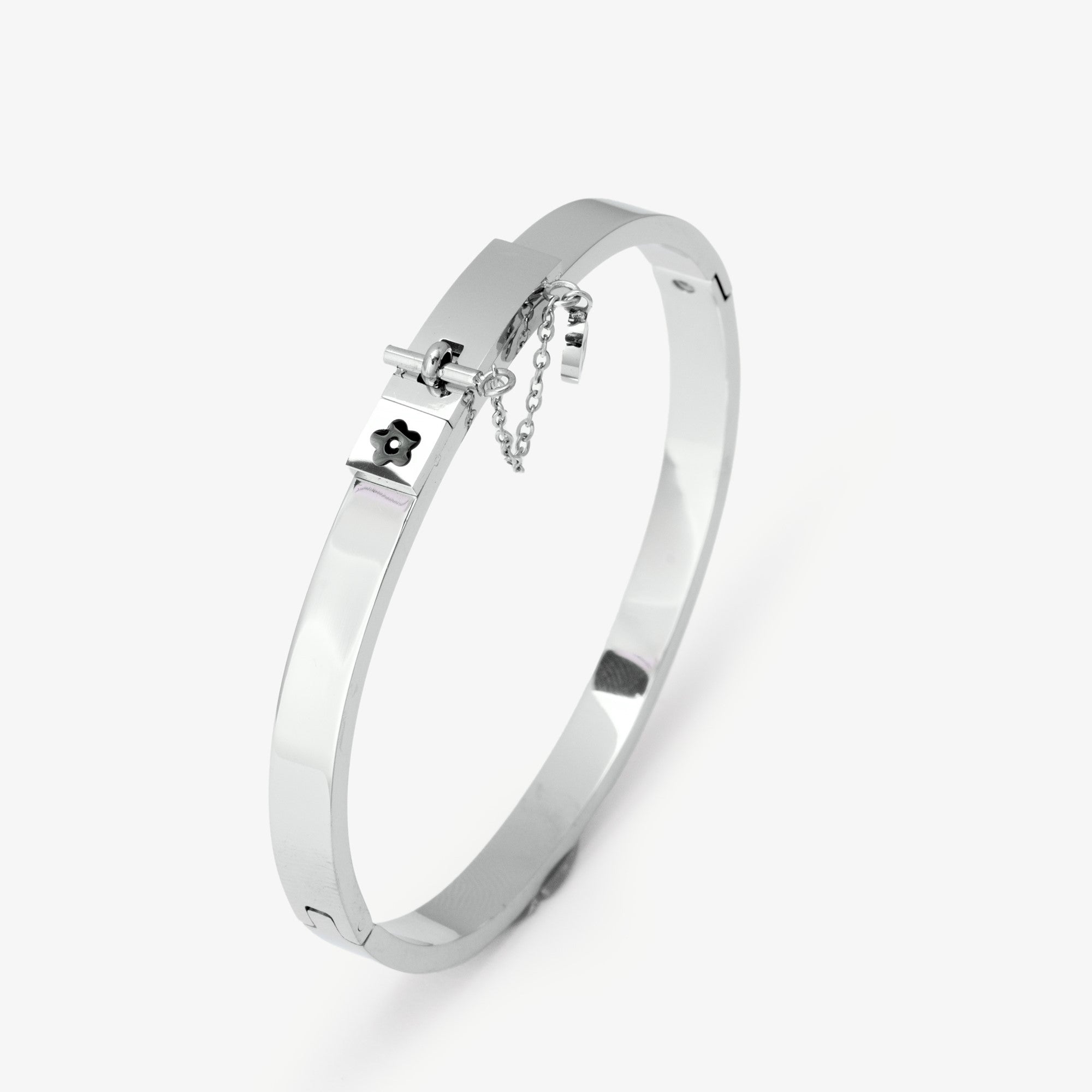 Silver Planet Bangle - EzaVision - Bracelets - Silver Planet Bangle - EzaVision