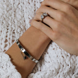 Silver Planet Bangle - EzaVision - Bracelets - Silver Planet Bangle - EzaVision
