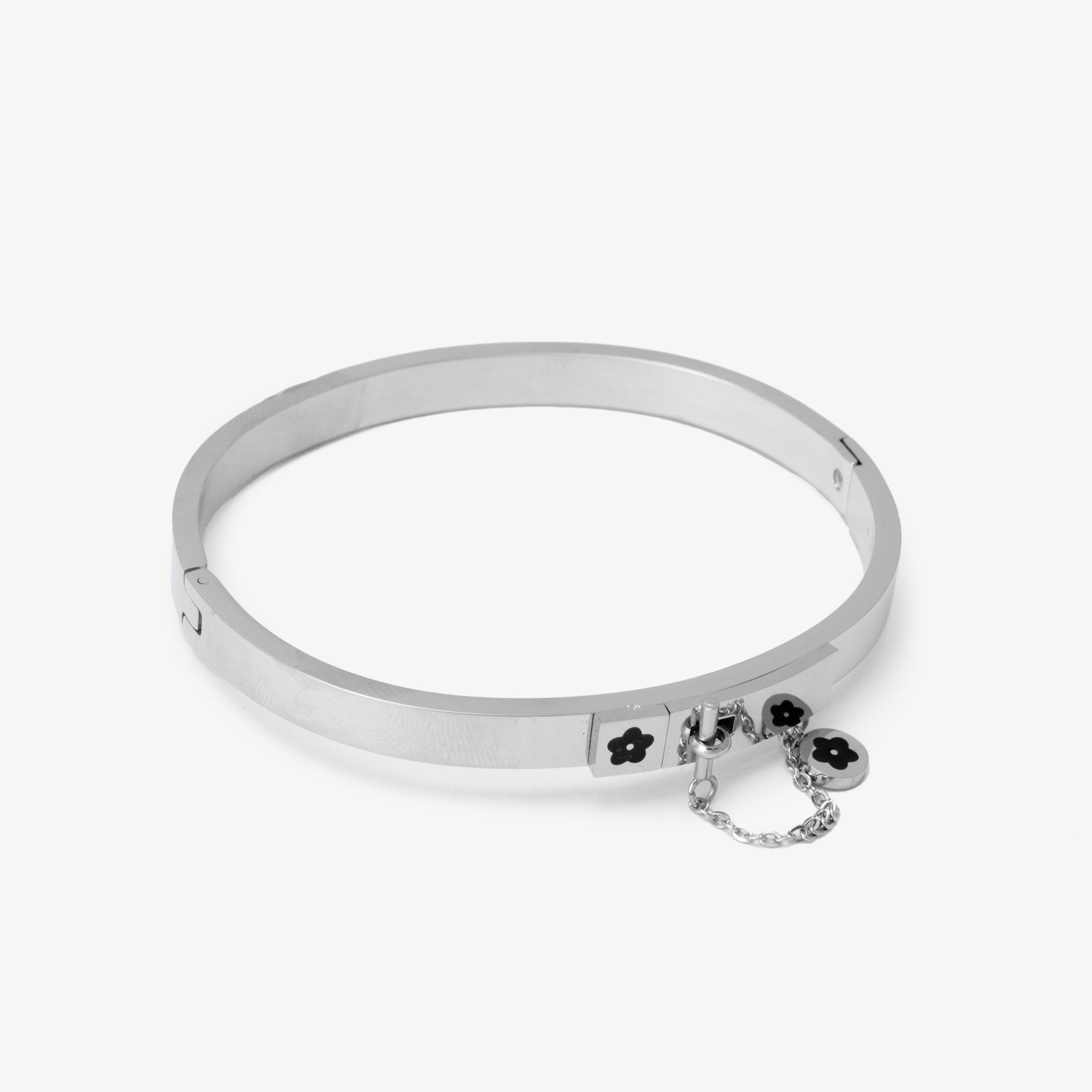 Silver Planet Bangle - EzaVision - Bracelets - Silver Planet Bangle - EzaVision