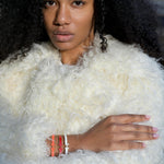 White Tiny Acheron Bangle - EzaVision - Bracelets - White Tiny Acheron Bangle - EzaVision