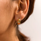 Biton Hoop Earrings - EzaVision - Earrings - Biton Hoop Earrings