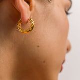 Cassandra Hoop Earrings - EzaVision - Earrings - Cassandra Hoop Earrings