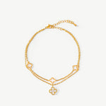 Clover Charm Anklet - EzaVision - Anklet - Clover Charm Anklet