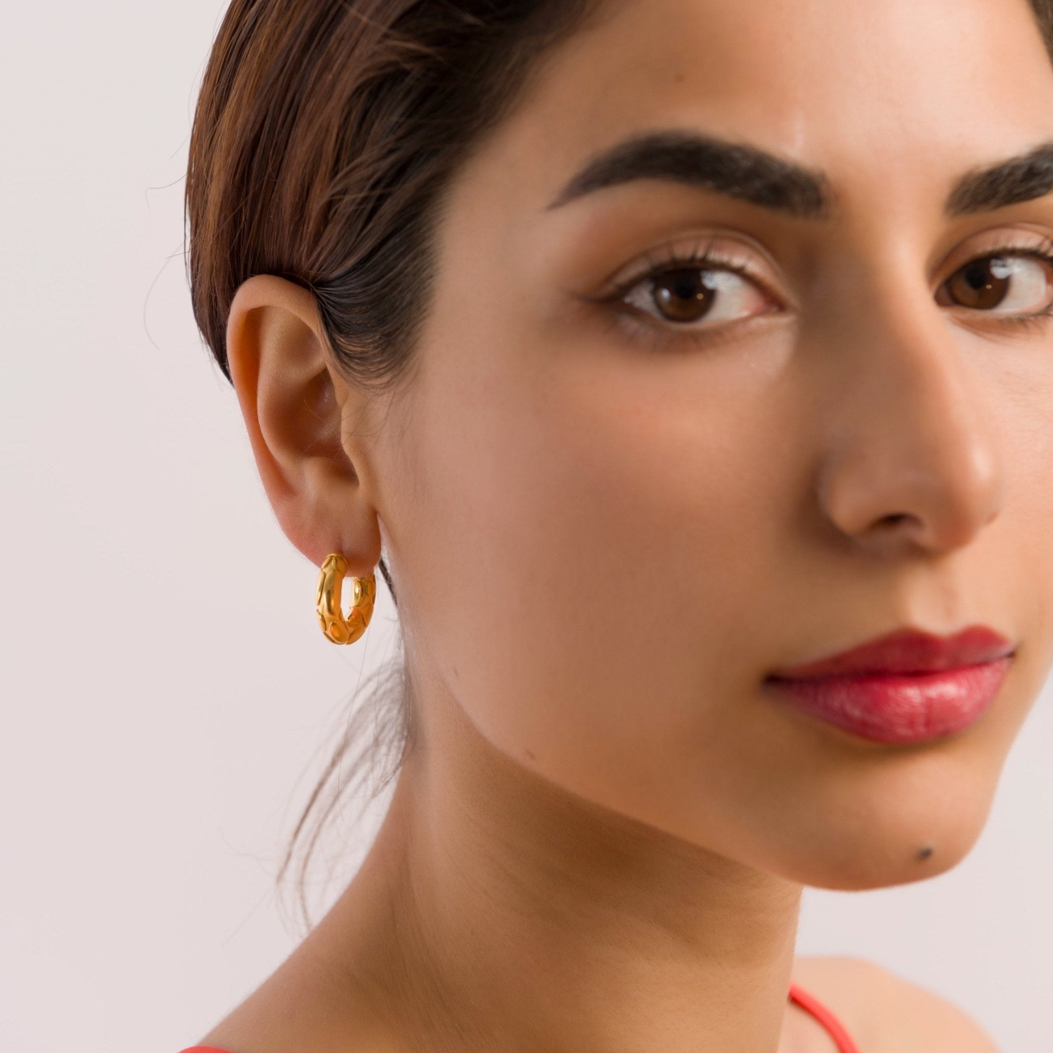 Deianira Hoop Earrings - EzaVision - Earrings - Deianira Hoop Earrings