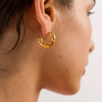 Deianira Hoop Earrings - EzaVision - Earrings - Deianira Hoop Earrings