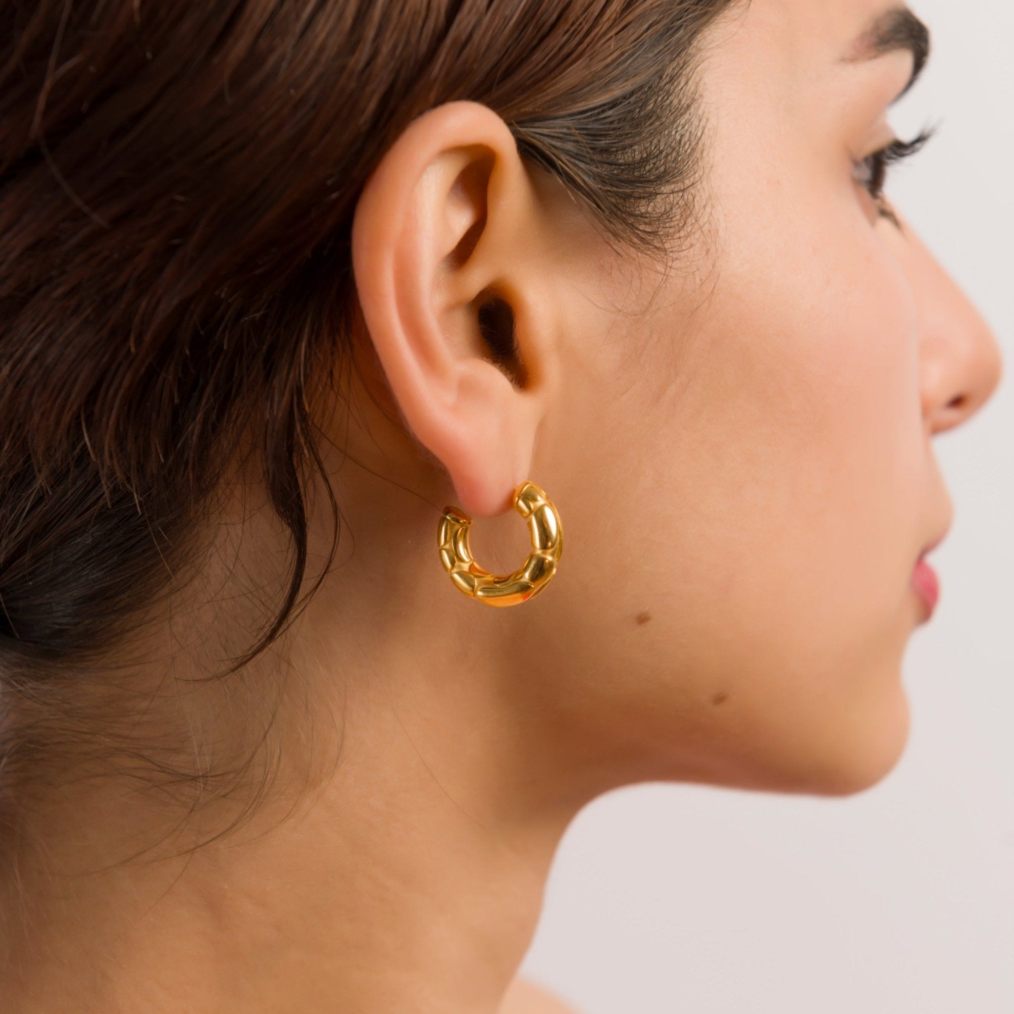 Deianira Hoop Earrings - EzaVision - Earrings - Deianira Hoop Earrings