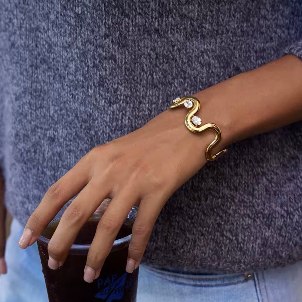 Amber Bangle - EzaVision - Bracelets - Amber Bangle