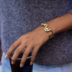 Amber Bangle - EzaVision - Bracelets - Amber Bangle