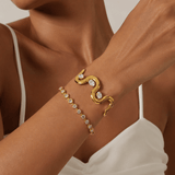 Amber Bangle - EzaVision - Bracelets - Amber Bangle