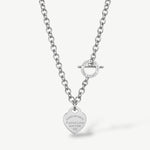 Chunky Silver Aphrodite Necklace - EzaVision - Necklace - Chunky Silver Aphrodite Necklace