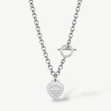 Chunky Silver Aphrodite Necklace - EzaVision - Necklace - Chunky Silver Aphrodite Necklace