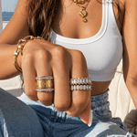 Clover Band Ring - EzaVision - Ring - Clover Band Ring