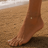 Clover Charm Anklet - EzaVision - Anklet - Clover Charm Anklet