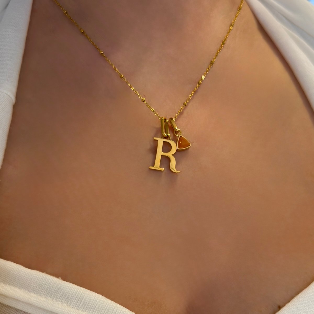 Initial Necklace - EzaVision - Necklace - Initial Necklace