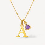 Initial Necklace - EzaVision - Necklace - Initial Necklace