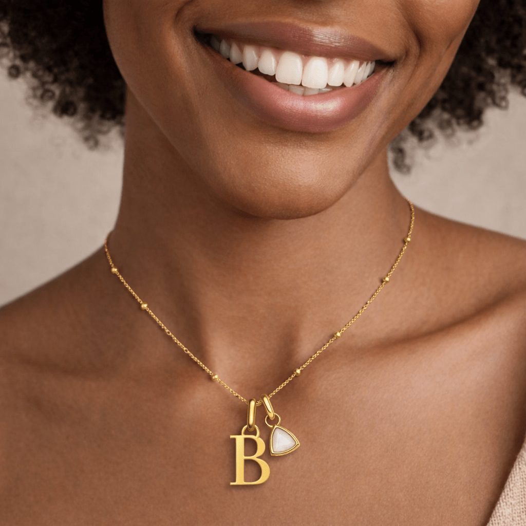 Initial Necklace - EzaVision - Necklace - Initial Necklace