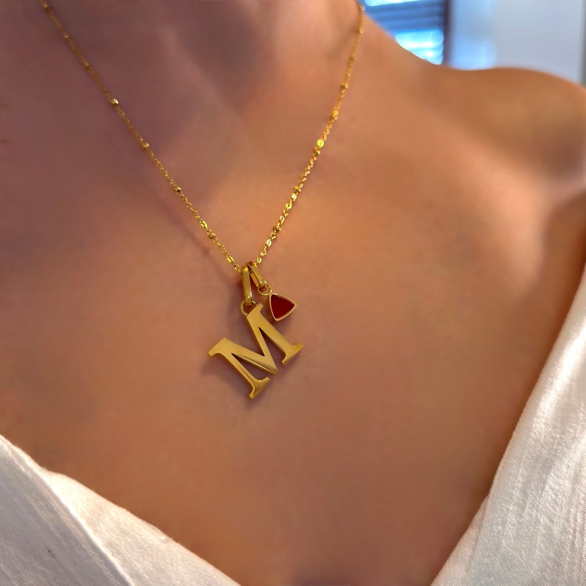 Initial Necklace - EzaVision - Necklace - Initial Necklace