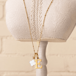 Mother of Pearl Clover Charm - EzaVision - Necklace - Mother of Pearl Clover Charm
