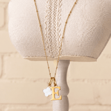Mother of Pearl Clover Charm - EzaVision - Necklace - Mother of Pearl Clover Charm