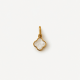 Mother of Pearl Clover Charm - EzaVision - Necklace - Mother of Pearl Clover Charm