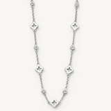 Silver Clover Necklace - EzaVision - Necklace - Silver Clover Necklace
