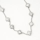 Silver Clover Necklace - EzaVision - Necklace - Silver Clover Necklace