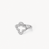 Silver Clover Ring - EzaVision - Ring - Silver Clover Ring