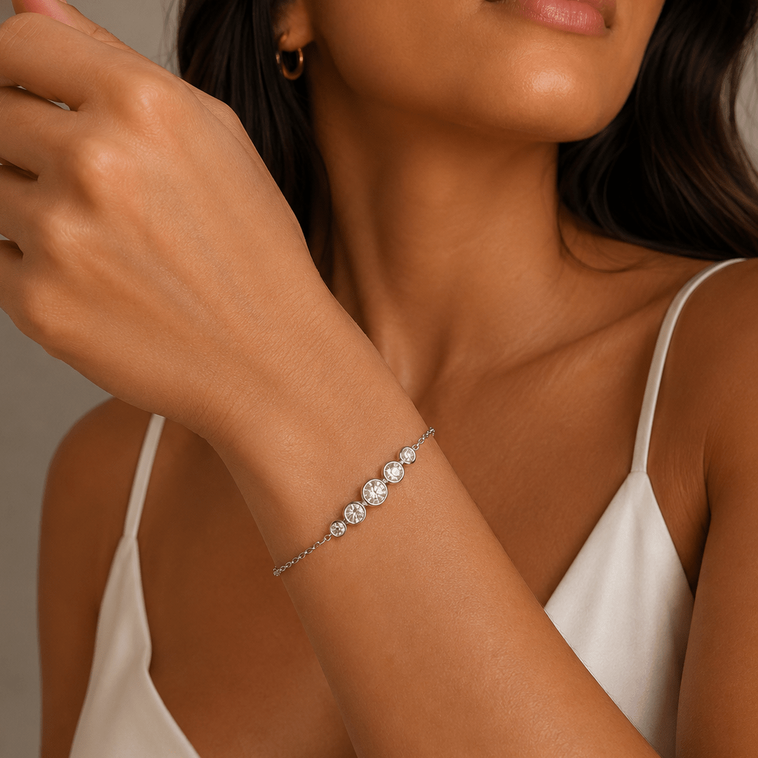 Silver Heidi Bracelet - EzaVision - Bracelets - Silver Heidi Bracelet