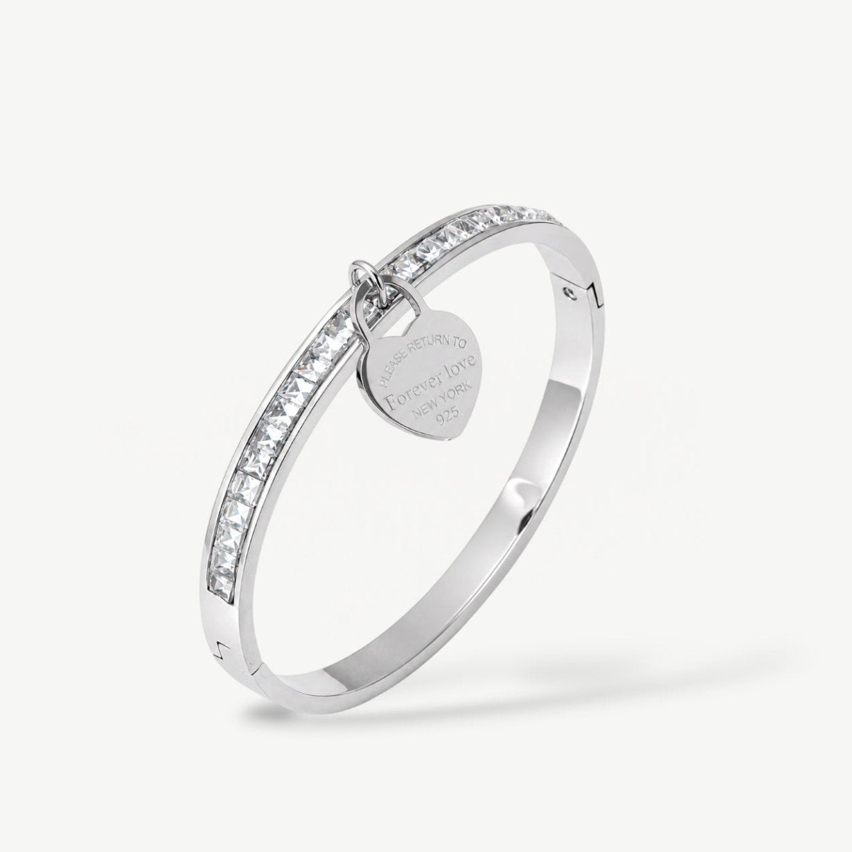 Silver Nemesis Bangle - EzaVision - Bracelets - Silver Nemesis Bangle