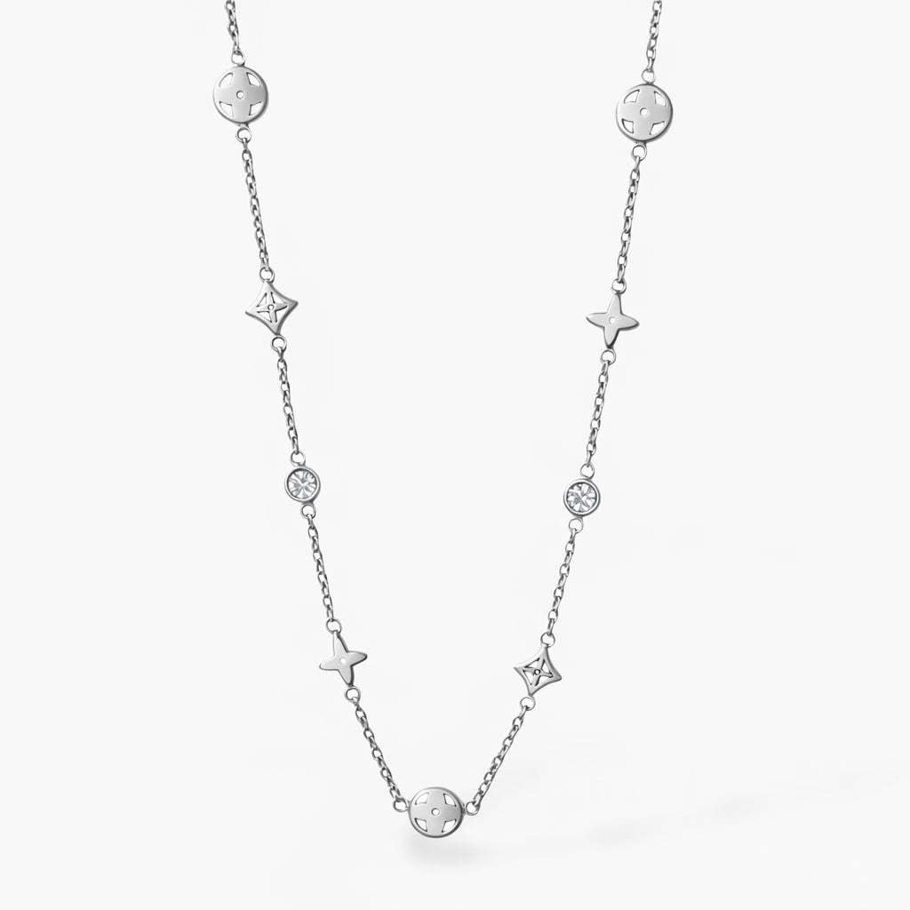 Silver Tiny Cervantes Necklace - EzaVision - Necklace - Silver Tiny Cervantes Necklace