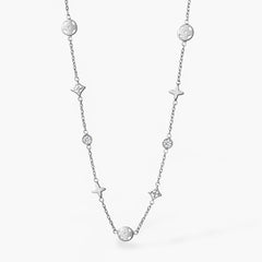 Silver Tiny Cervantes Necklace - EzaVision - Necklace - Silver Tiny Cervantes Necklace