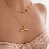 T - bar Necklace - EzaVision - Necklace - T - bar Necklace