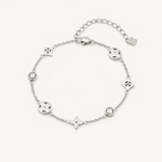 Tiny Silver Cervantes Bracelet - EzaVision - Bracelets - Tiny Silver Cervantes Bracelet