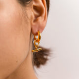 T - bar Earrings - EzaVision - Earrings - T - bar Earrings