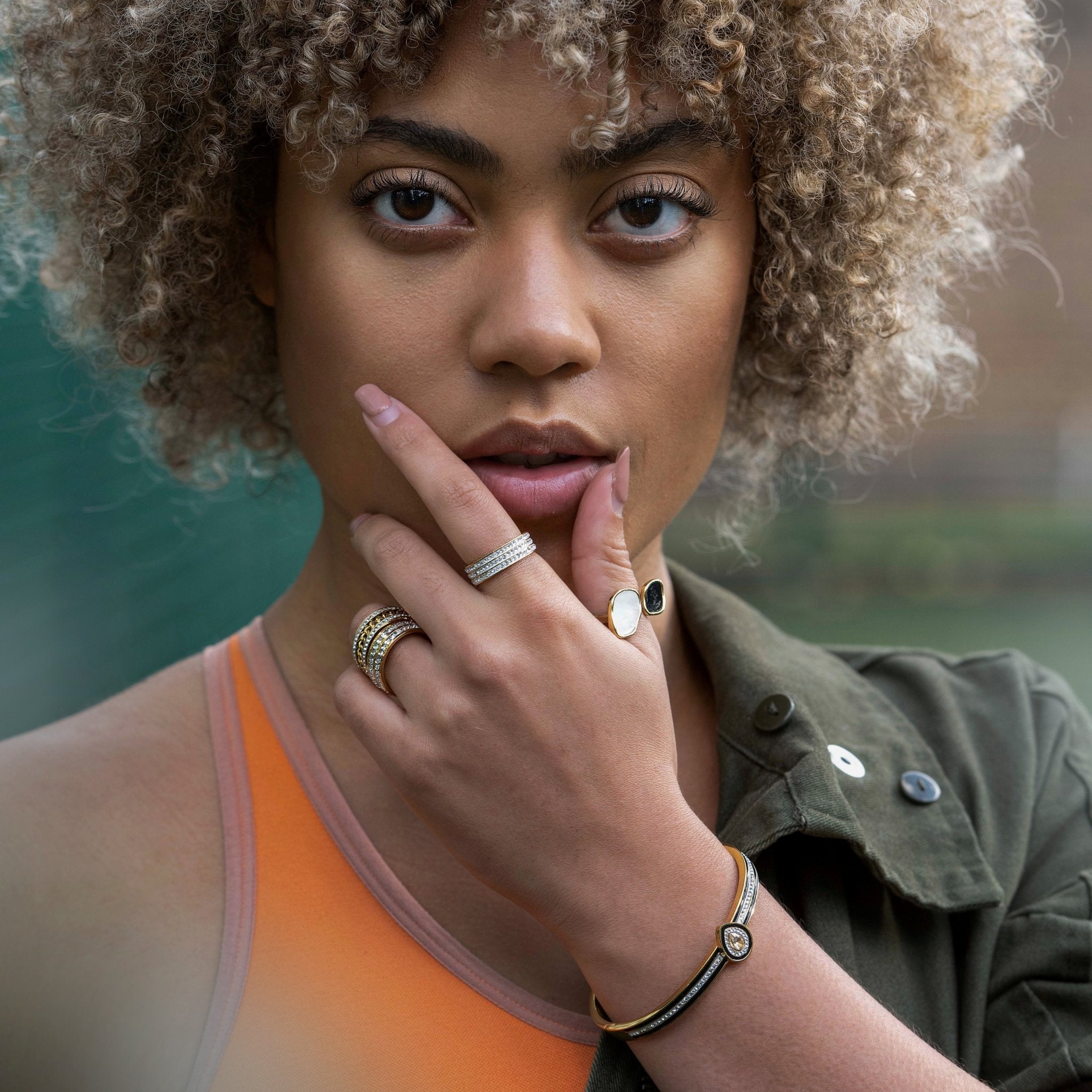 Gold Chain Ring - EzaVision - Ring - Gold Chain Ring - EzaVision